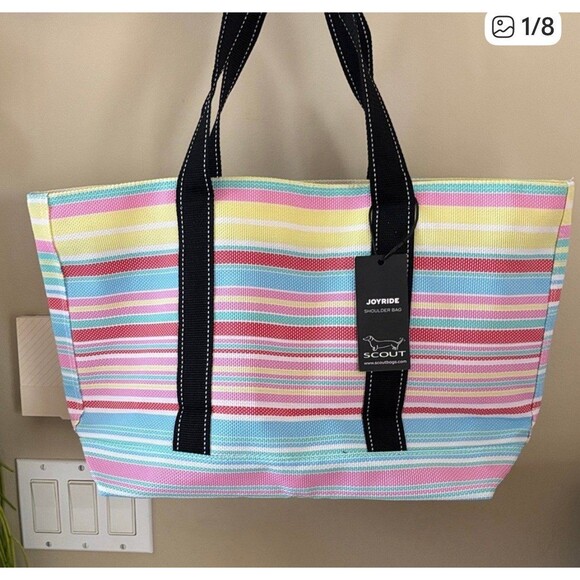 Scout Handbags - Scout Joyride Tote Bag in Ripe Stripe NWT